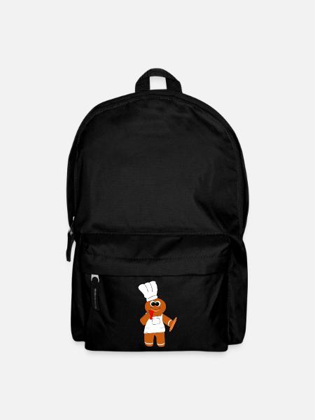 Mannele Mannala Boulanger Alsace #tshirtalsace - Sac à dos - noir