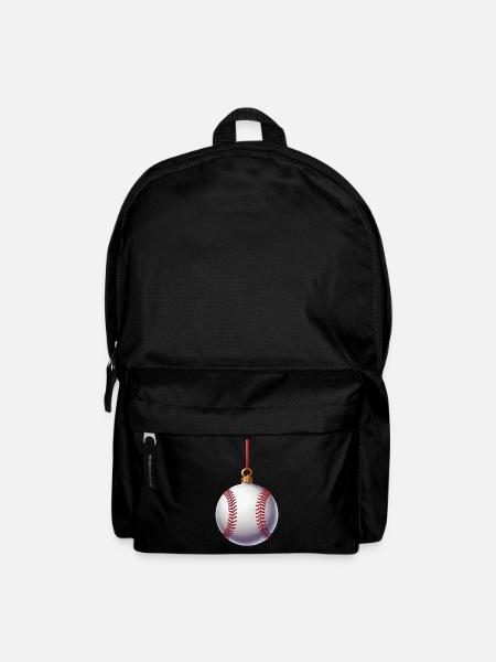 FROHE WEIHNACHTEN BASEBALL - Rucksack - Schwarz