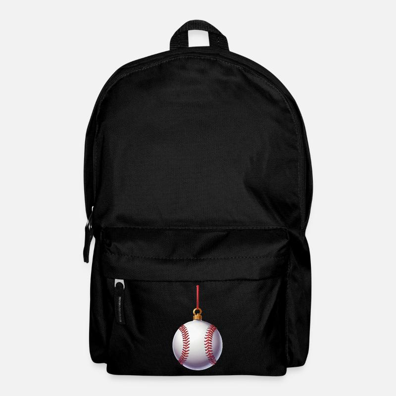FROHE WEIHNACHTEN BASEBALL - Rucksack - Schwarz