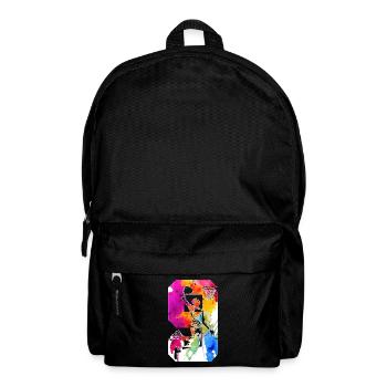 9. GEBURTSTAG BASKETBALL NUMMER 9 - Rucksack - Schwarz - Vorne