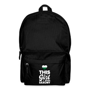 Saxony Flag Saxon Flag Ossi Holiday SN - Backpack - black - Front