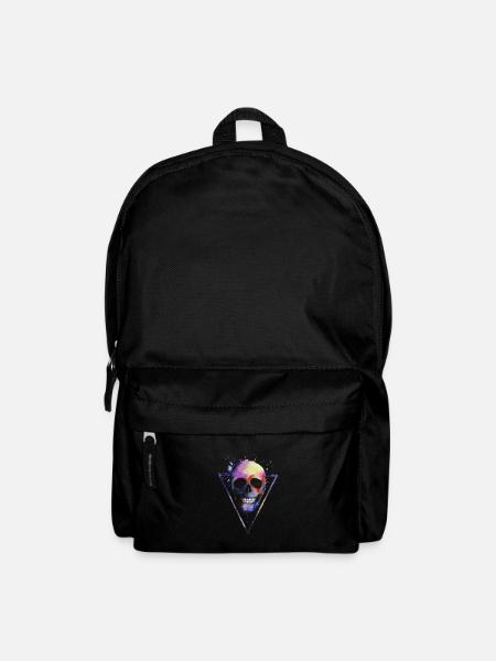 Grunge Schädel - Rucksack - Schwarz