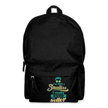 random Mix Smartass colour set 1 - Rucksack - Schwarz - Vorne