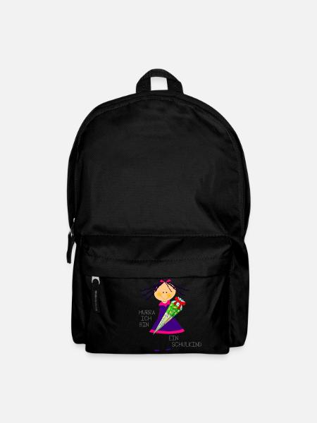 Schulkind - Rucksack - Schwarz