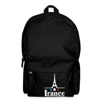 France eiffelturm - Rucksack - Schwarz - Vorne