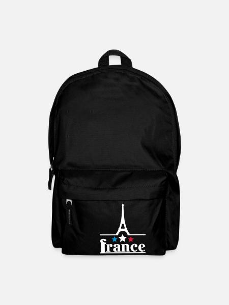 France eiffelturm - Rucksack - Schwarz