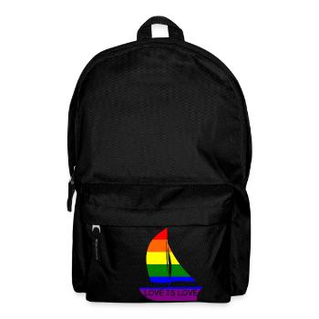 L'amour est l'amour lgbtq - Sac à dos - noir - Devant