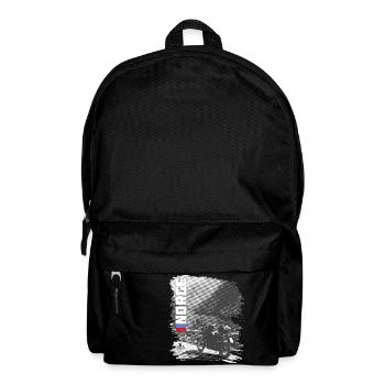 Norwegen - Motorrad - Rucksack - Schwarz - Vorne
