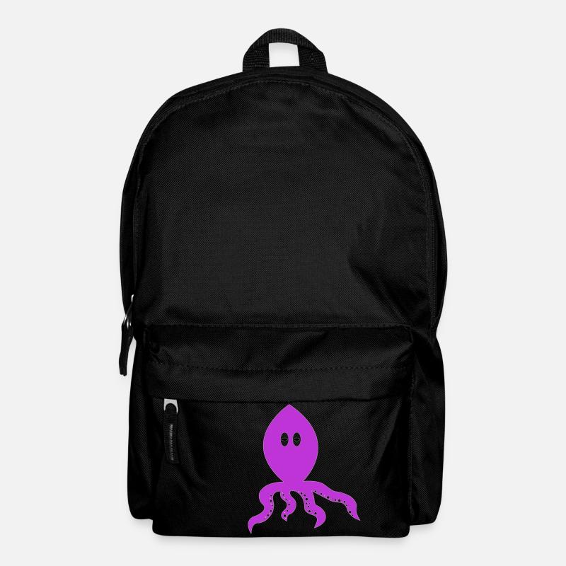 penser calmar - Sac à dos - noir