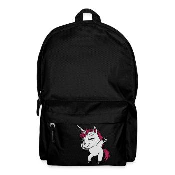 Party Unicorn Dabbing Dance - Backpack - black - Front