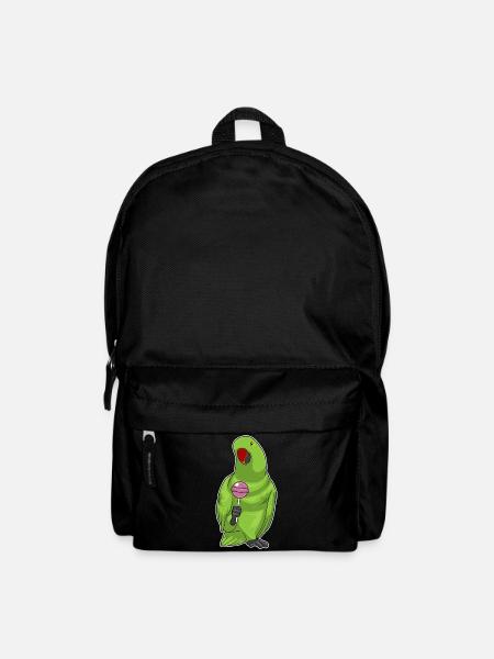 Papagei Lutscher  - Rucksack - Schwarz