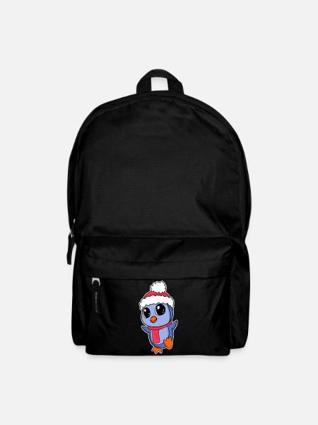 Penguin Christmas - Backpack - black