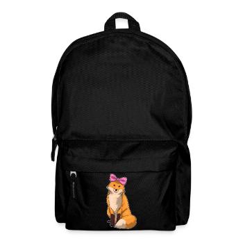 Nœud en Cheveux de Renard - Sac à dos - noir - Devant