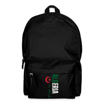 Hergestellt in Algerien, vertikales Design - Rucksack - Schwarz - Vorne