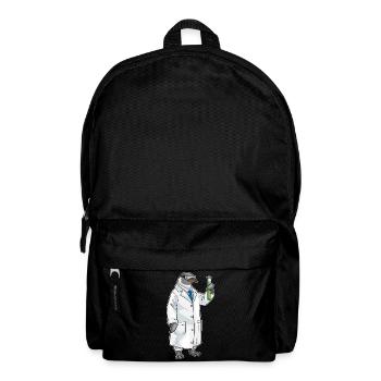Penguin Scientist Test Tube Laboratory - Backpack - black - Front