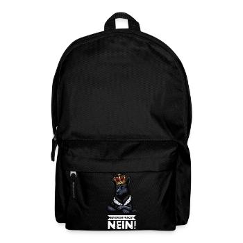 Avant de demander aux chiens de berger noir - Sac à dos - noir - Devant