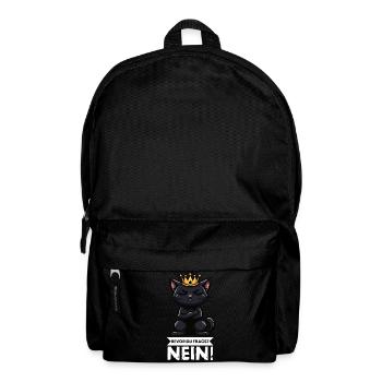Avant que tu ne demandes Pas de chats Chats Amateur des chats - Sac à dos - noir - Devant