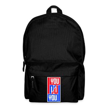 Tu fais ton drôle Confiance en toi Logo de la liberté - Sac à dos - noir - Devant