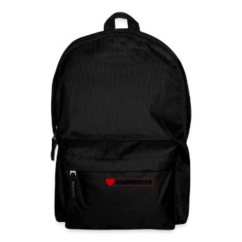 Supporter Herz - Rucksack - Schwarz - Vorne