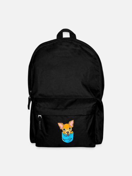 Chihuahua Tasche - Rucksack - Schwarz