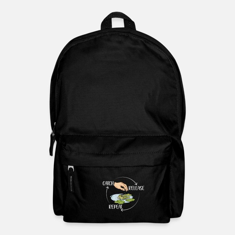Catch Release Repeat Frog Catching Adventure - Rucksack - Schwarz