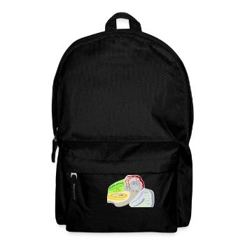 Spielplatz meines Geistes - Rucksack - Schwarz - Vorne