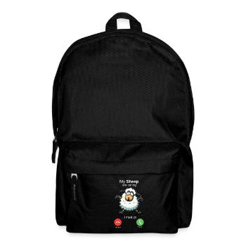 My Sheep are Calling - Rucksack - Schwarz - Vorne