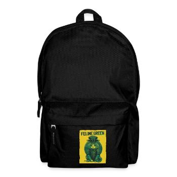 Feline Green St. Patty Day - Backpack - black - Front