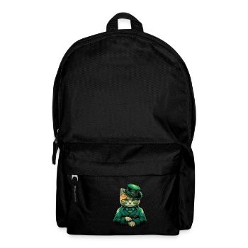 St. Patty Cat - Backpack - black - Front