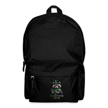 The raccooniest Patrick Raccoon St. Patty - Backpack - black - Front
