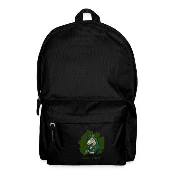 Magical and Lucky Unicorn St. Patty - Backpack - black - Front