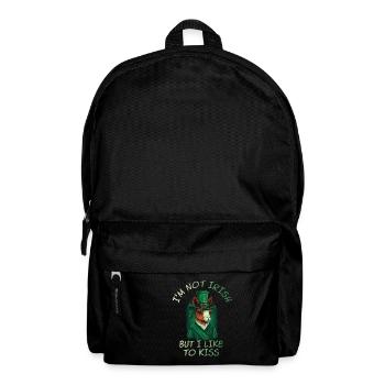I'm not Irish but I like to Kiss Llama St. Patty - Rucksack - Schwarz - Vorne