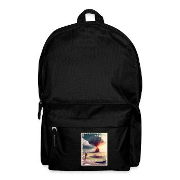 Jouer au golf Monde post-apocalyptique - Sac à dos - noir - Devant