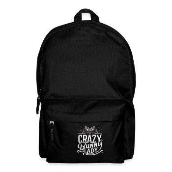 Crazy Bunny Lady - Backpack - black - Front