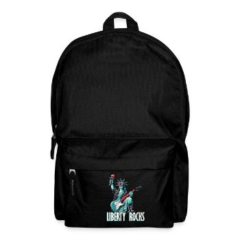 Liberty Rocks Patriotic Music Design - Rucksack - Schwarz - Vorne