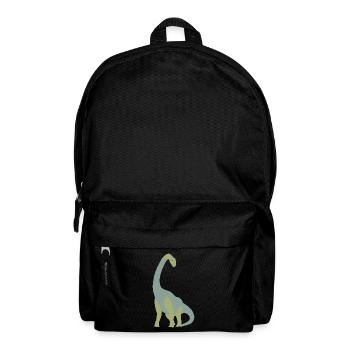 Diplodocus Dinosaurier Dino Kinder T-Shirt Lustig - Rucksack - Schwarz - Vorne