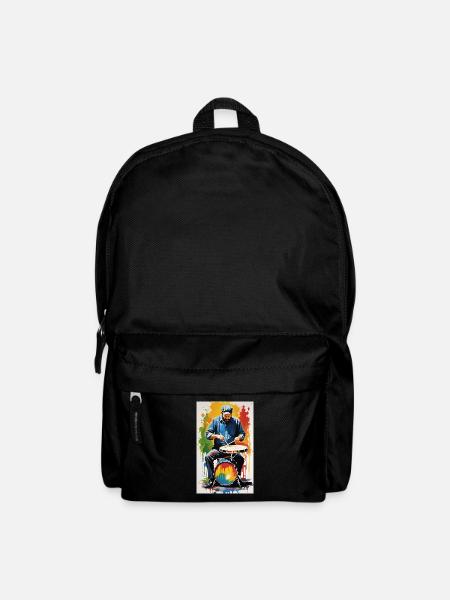 Schlagzeug - Rucksack - Schwarz