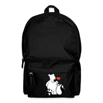 Petit panda - Sac à dos - noir - Devant