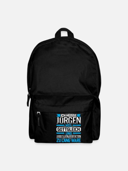 JÜRGEN - Gottgleich - Rucksack - Schwarz