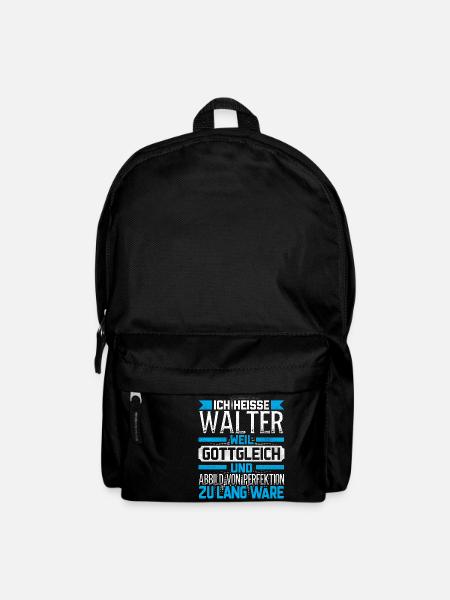 WALTER - Gottgleich - Rucksack - Schwarz