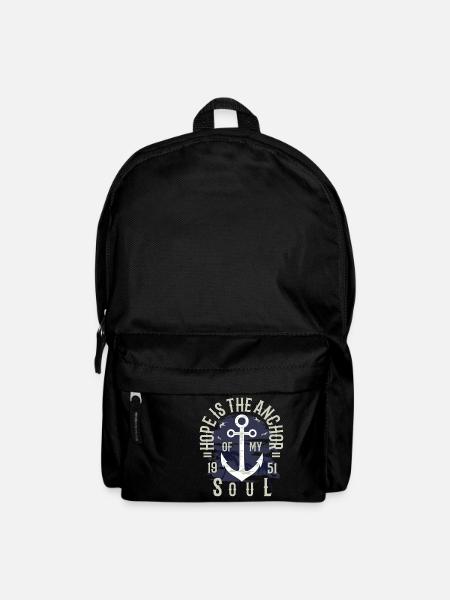 L'espoir est l'ancre de ma vie d'espoir citation Anchor - Sac à dos - noir