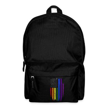 Gay Gay Lesbienne Gay Pride cadeau - Sac à dos - noir - Devant