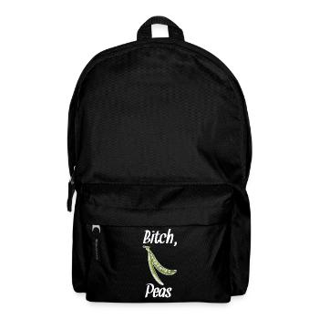 Vegan Vegan Pois Vegan Blanc - Sac à dos - noir - Devant