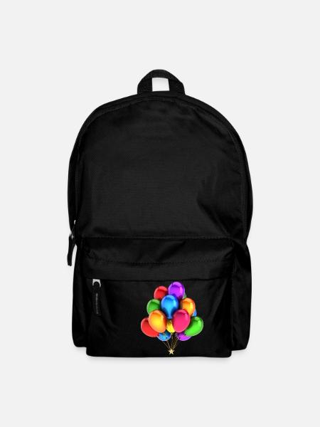 A bouquet of balloons - Backpack - black