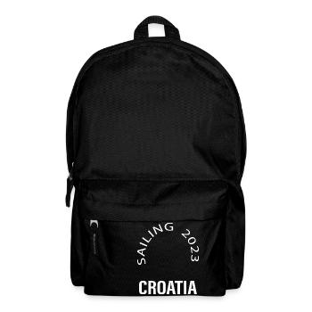 Sailing Croatia 2023 - Rucksack - Schwarz - Vorne