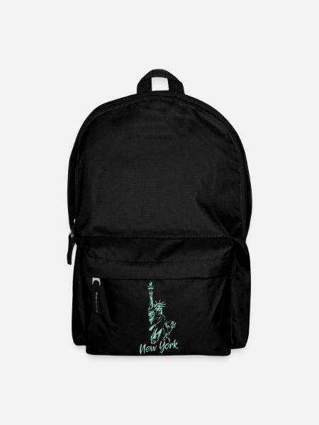 Freiheitsstatue New York US Symbol Illustration - Rucksack - Schwarz