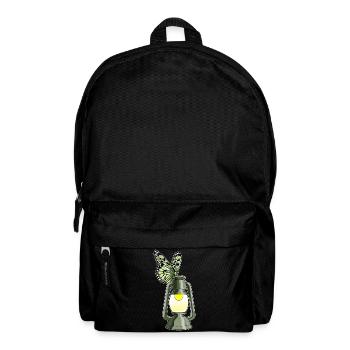 Schmetterling Laterne - Rucksack - Schwarz - Vorne