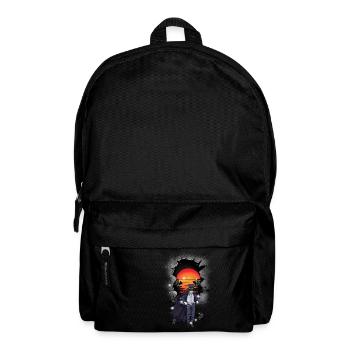 Horror Halloween Fleddermäuse Schwertkämpfer - Rucksack - Schwarz - Vorne