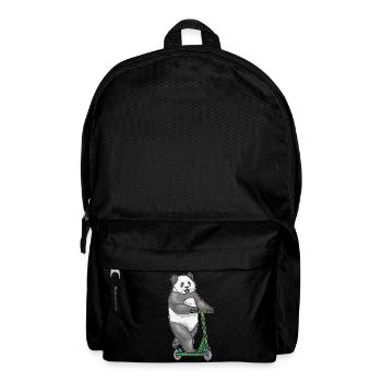 Panda Tretroller - Rucksack - Schwarz - Vorne