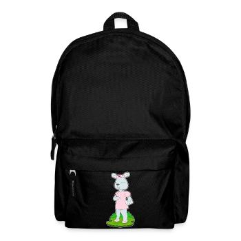 Hase Krankenschwester - Rucksack - Schwarz - Vorne